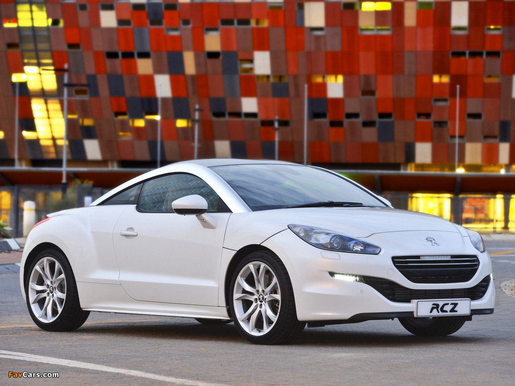 Peugeot RCZ ZA-spec 2013 pictures (1024 x 768)