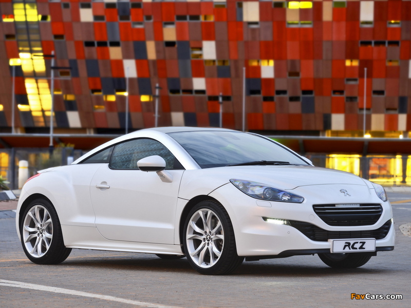 Peugeot RCZ ZA-spec 2013 pictures (800 x 600)