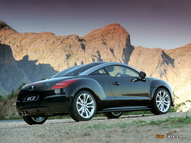 Photos of Peugeot RCZ ZA-spec 2010 (640 x 480)