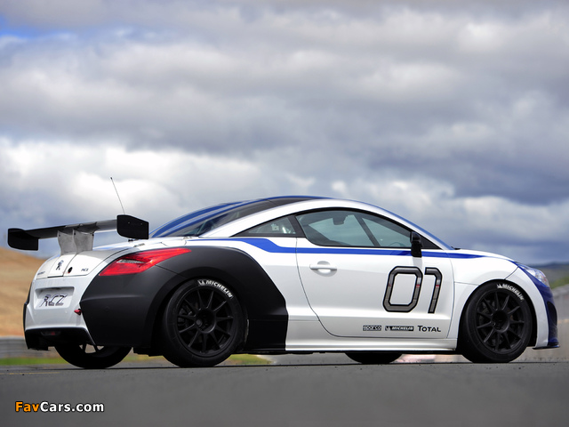 Photos of Peugeot RCZ Race Car 200ANS 2010 (640 x 480)