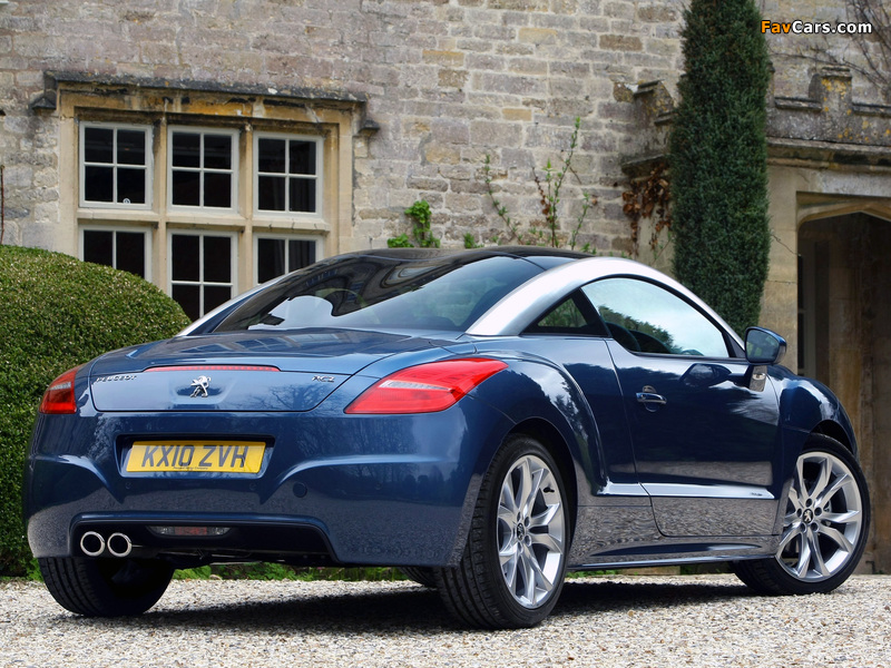 Photos of Peugeot RCZ UK-spec 2010 (800 x 600)