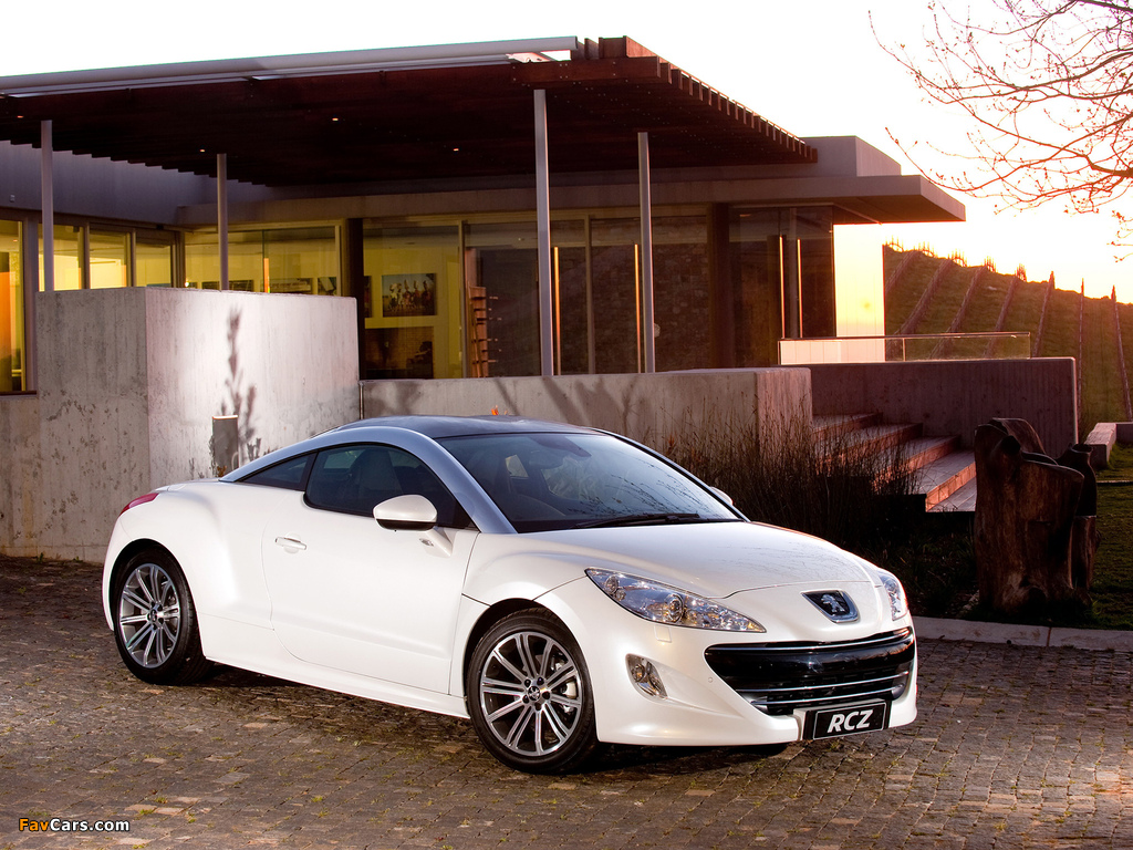 Pictures of Peugeot RCZ ZA-spec 2010 (1024 x 768)