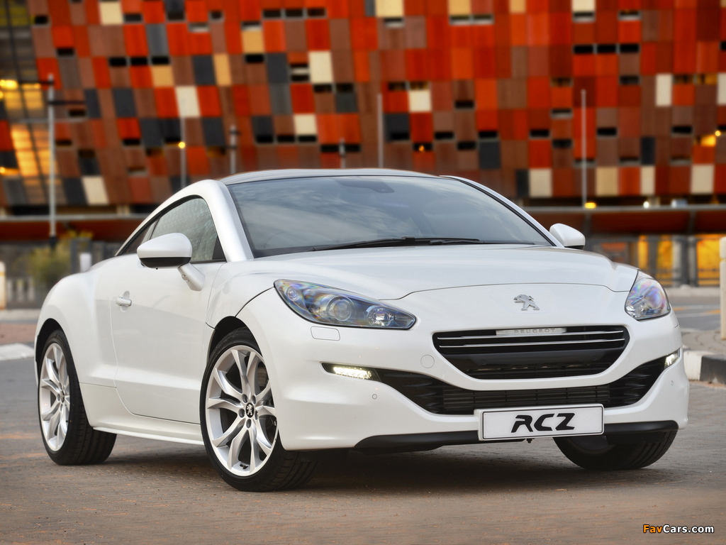 Pictures of Peugeot RCZ ZA-spec 2013 (1024 x 768)