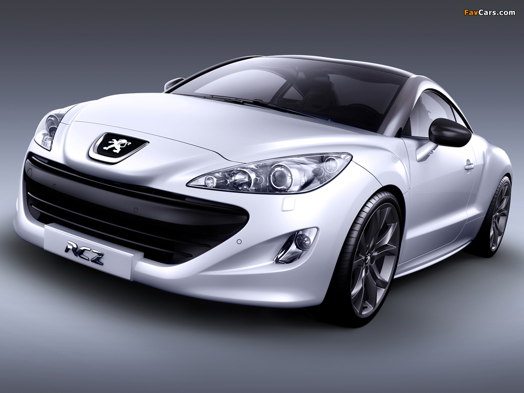 Peugeot RCZ Limited Edition 2009 wallpapers (1024 x 768)