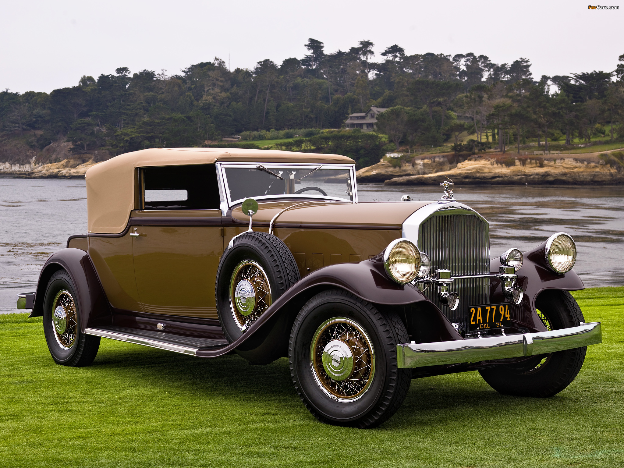 Pierce-Arrow Model 41 Convertible Victoria by LeBaron 1931 pictures (2048 x 1536)