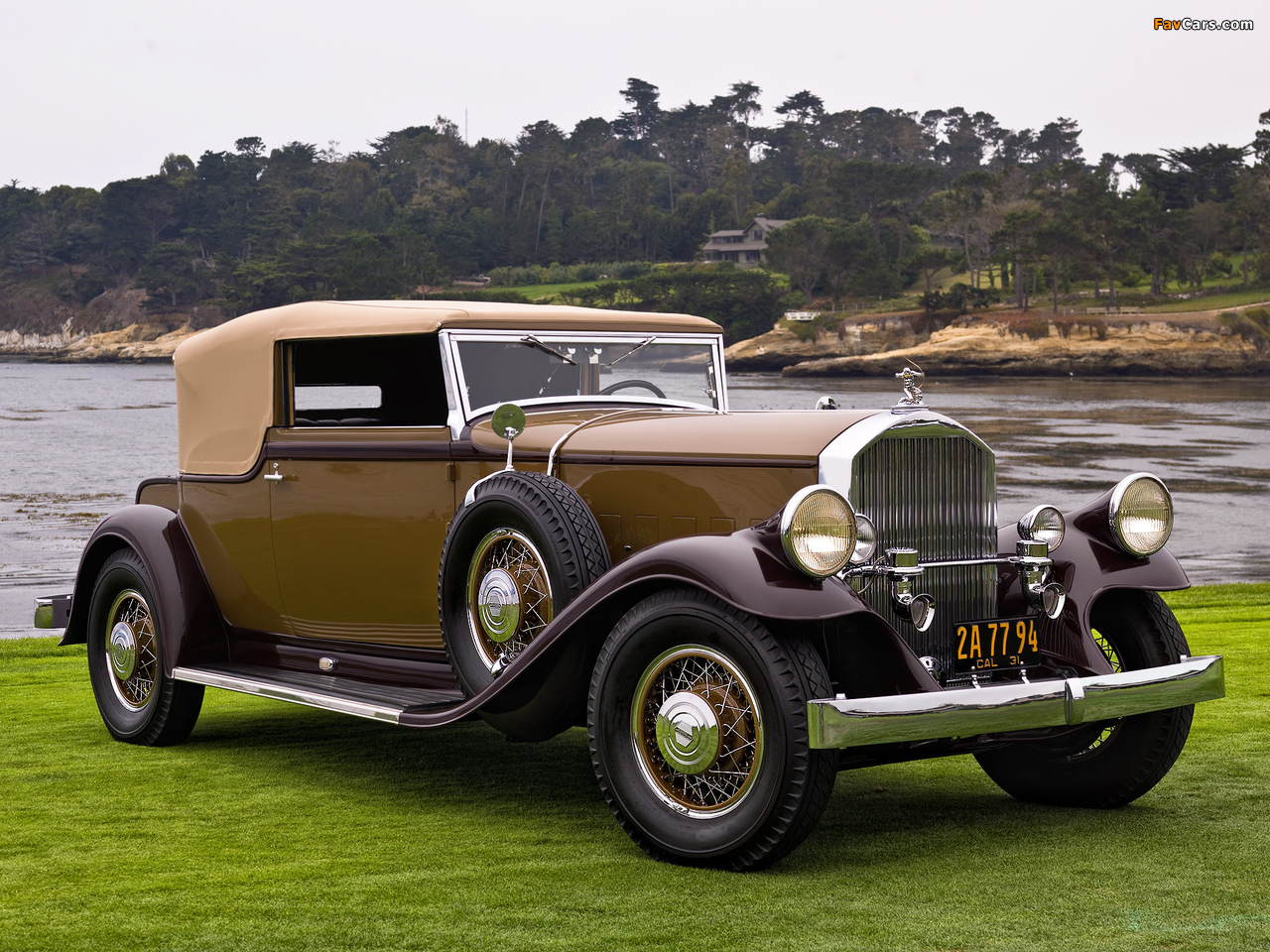 Pierce-Arrow Model 41 Convertible Victoria by LeBaron 1931 pictures (1280 x 960)