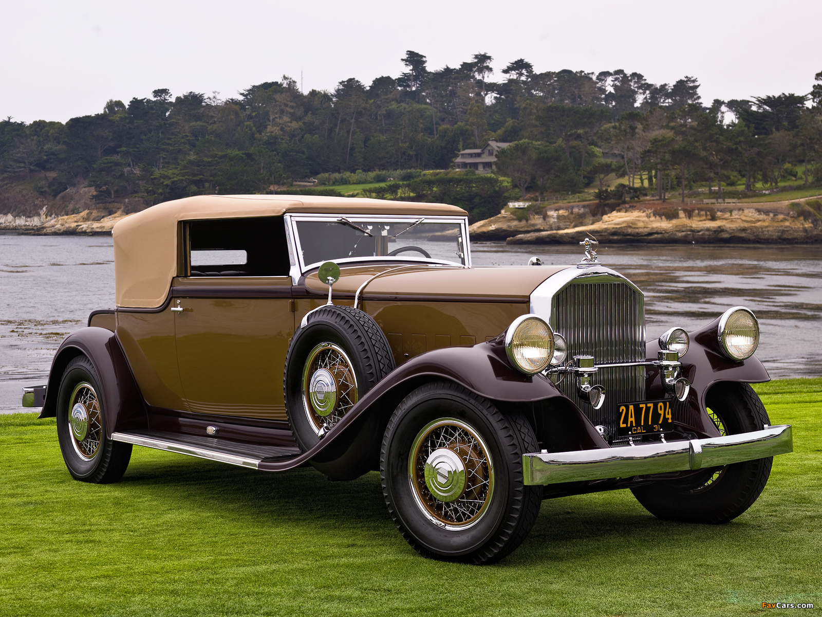 Pierce-Arrow Model 41 Convertible Victoria by LeBaron 1931 pictures (1600 x 1200)
