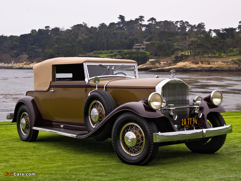 Pierce-Arrow Model 41 Convertible Victoria by LeBaron 1931 pictures (800 x 600)