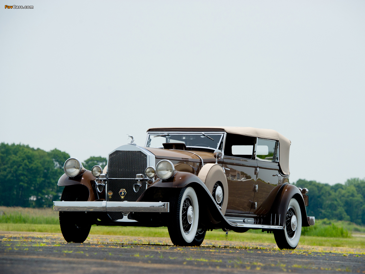 Pierce-Arrow Model 54 Convertible Sedan 1932 wallpapers (1280 x 960)