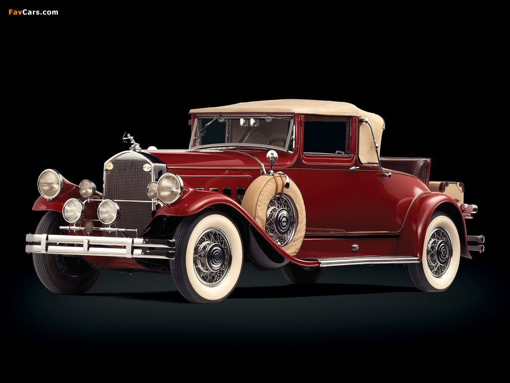 Pierce-Arrow Model A Convertible Coupe 1930 wallpapers (1024 x 768)