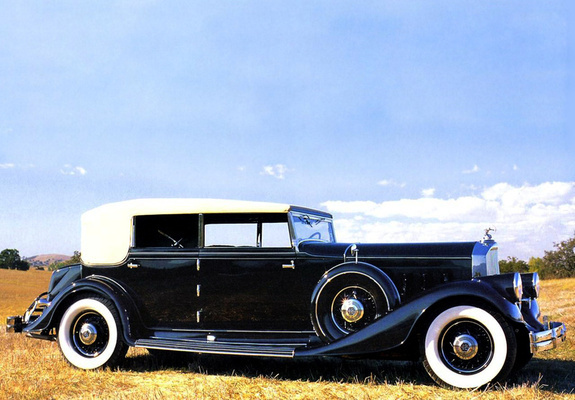 Images of Pierce-Arrow Twelve Convertible Sedan 1933