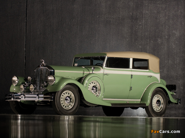 Pierce-Arrow Twelve Convertible Sedan 1933 images (640 x 480)