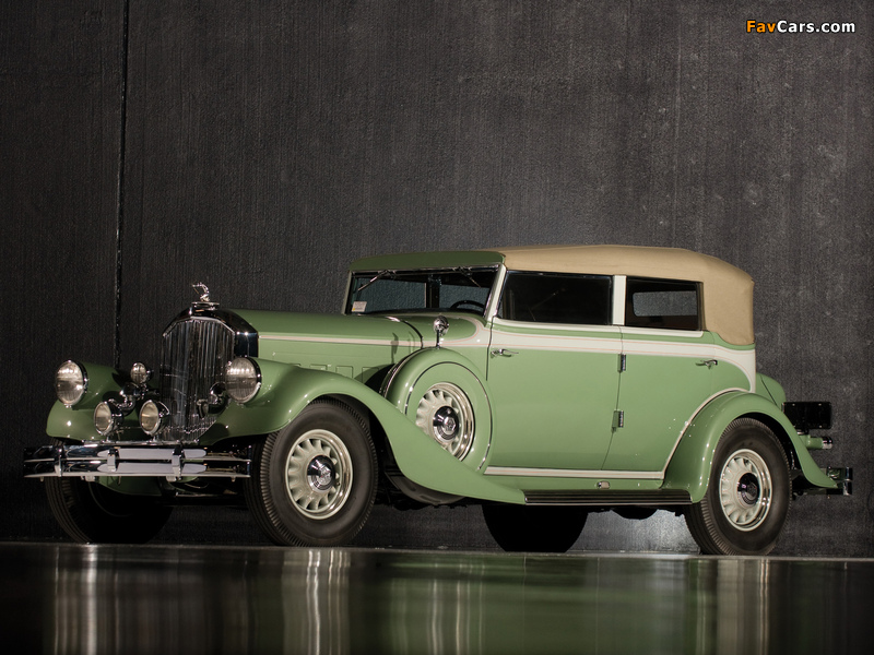 Pierce-Arrow Twelve Convertible Sedan 1933 images (800 x 600)