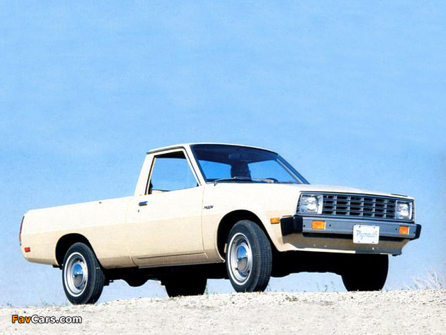 Plymouth Arrow Pickup 1979 images (640 x 480)