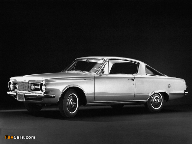 Images of Plymouth Barracuda Sport Coupe (W1-P 149) 1964 (640 x 480)