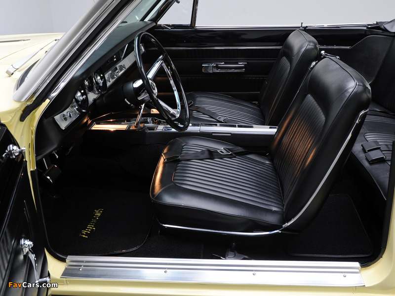 Images of Plymouth Barracuda Formula S 383 Convertible (BH27) 1967 (800 x 600)