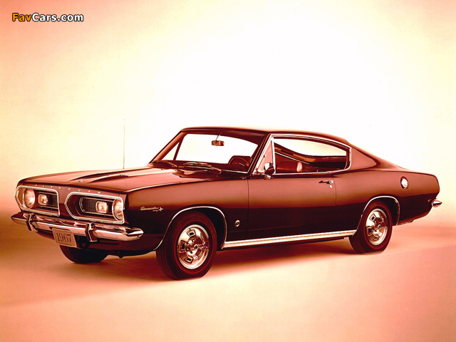 Images of Plymouth Barracuda Formula S Fastback (BH29) 1967 (640 x 480)