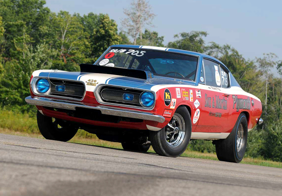 Images of Sox & Martin Supercars Plymouth Barracuda Hemi BO29 Race Car 1968