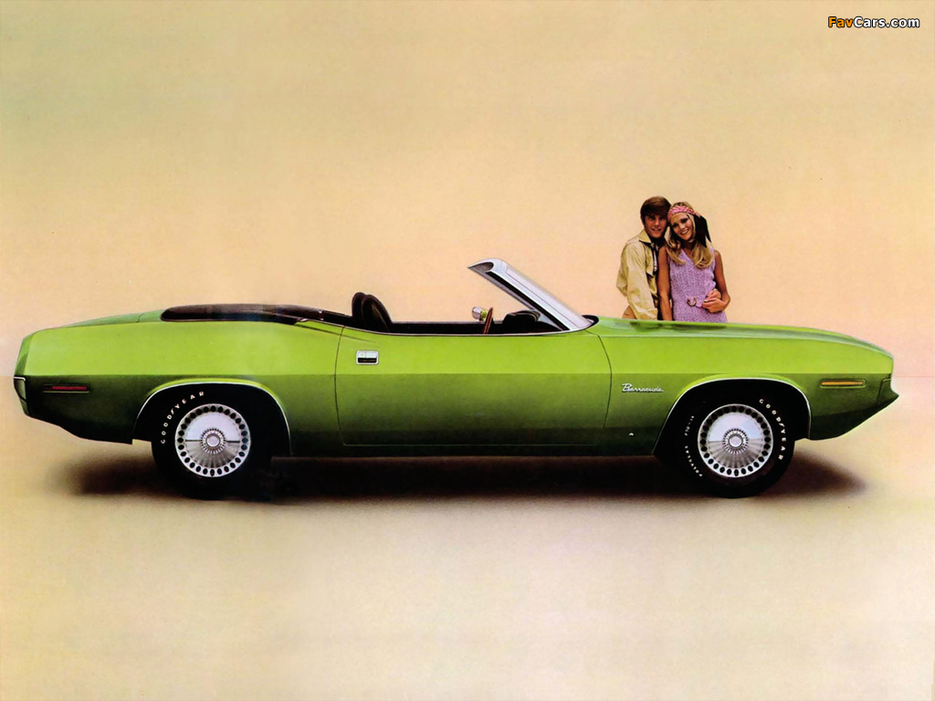 Images of Plymouth Barracuda Convertible 1970 (1024 x 768)