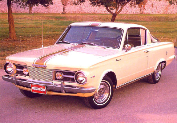 Pictures of Plymouth Barracuda Sport Coupe (AV1/2-P V89) 1965