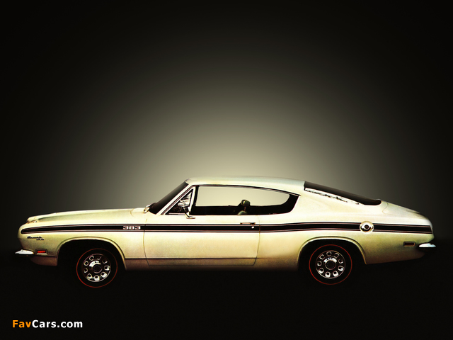 Pictures of Plymouth Barracuda Fastback (BH29) 1969 (640 x 480)