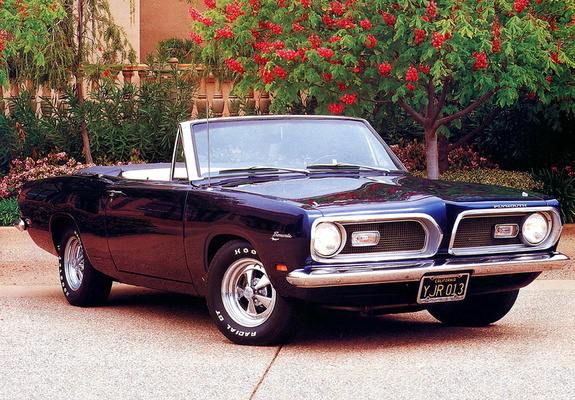 Pictures of Plymouth Barracuda Convertible (BH27) 1969