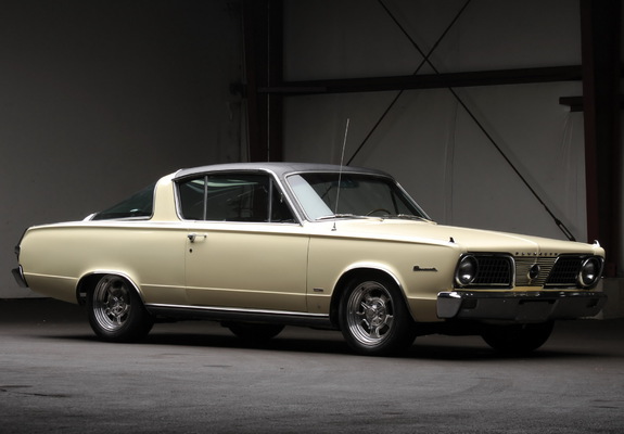 Plymouth Barracuda Fastback Hardtop (BP29) 1966 wallpapers