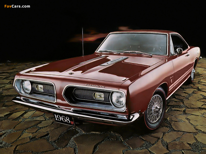 Plymouth Barracuda Formula S Hardtop (BH23) 1968 pictures (800 x 600)