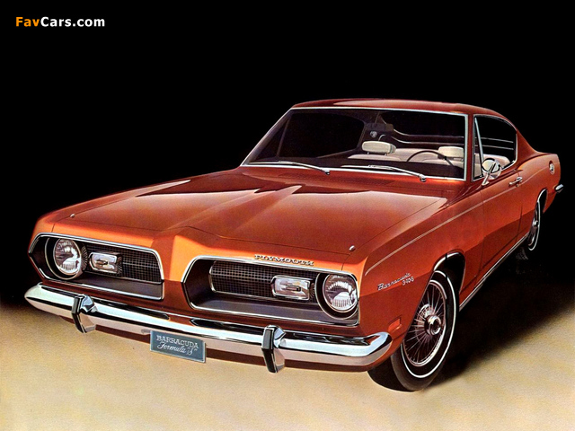 Plymouth Barracuda Formula 340-S Fastback (BH29) 1969 photos (640 x 480)