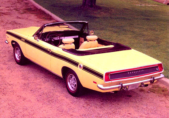 Plymouth Barracuda Convertible (BH27) 1969 pictures