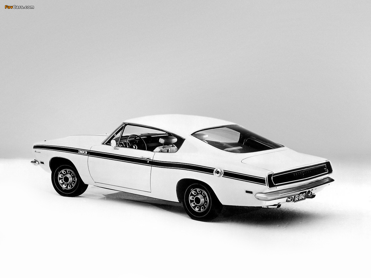 Plymouth Barracuda Fastback (BH29) 1969 wallpapers (1280 x 960)