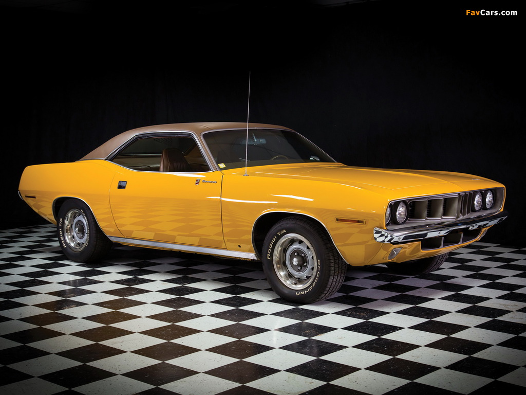 Plymouth Barracuda Gran Coupe 1971 wallpapers (1024 x 768)