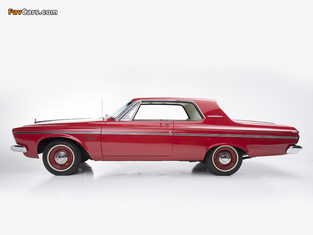 Images of Plymouth Belvedere 426/425 HP Max Wedge Stage II Hardtop Coupe (TP2-M) 1963 (640 x 480)
