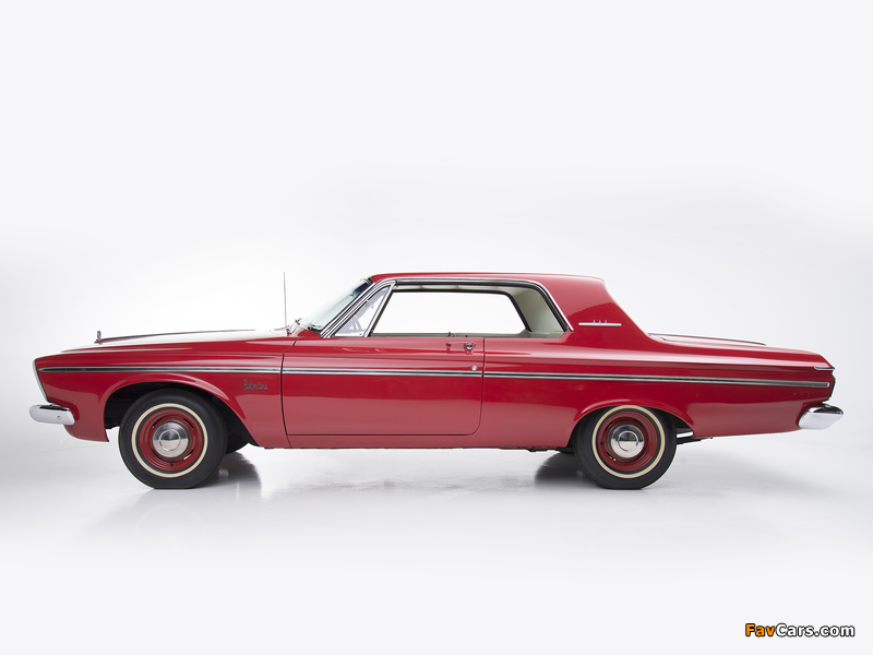 Images of Plymouth Belvedere 426/425 HP Max Wedge Stage II Hardtop Coupe (TP2-M) 1963 (800 x 600)