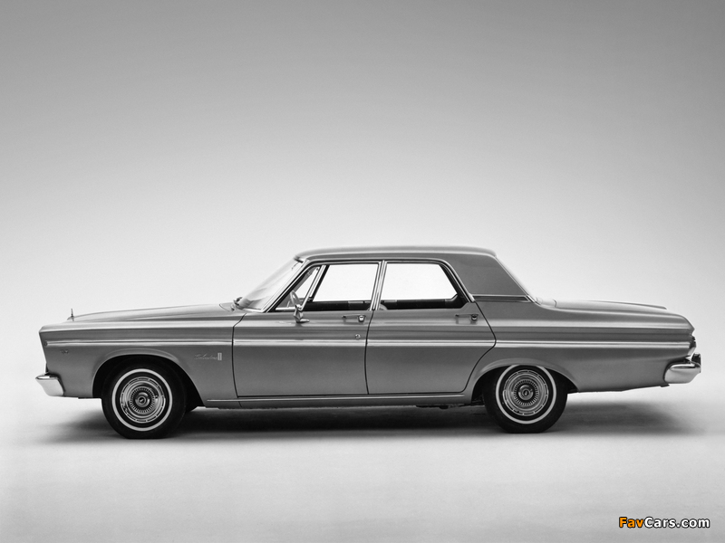 Photos of Plymouth Belvedere II Sedan (AR1/2-M R33) 1965 (800 x 600)