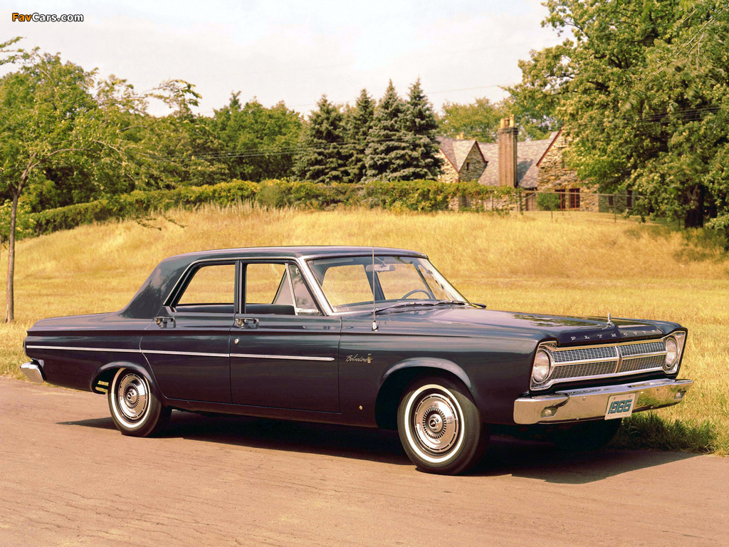 Photos of Plymouth Belvedere I Sedan (AR1/2-L R13) 1965 (1024 x 768)