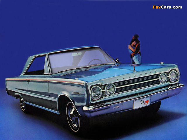 Photos of Plymouth Belvedere ll Hardtop Coupe (CR1/2-H RH23) 1967 (640 x 480)