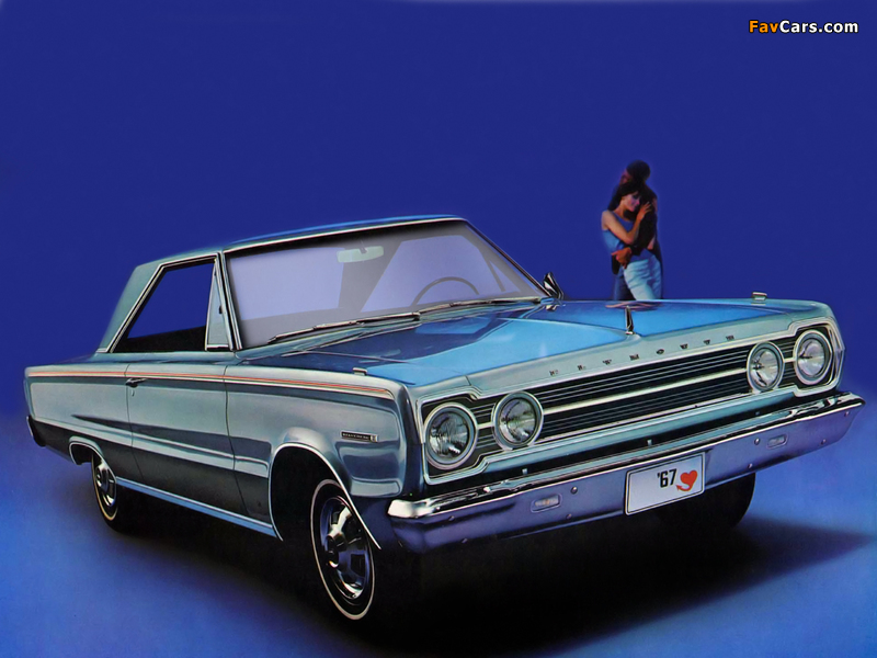 Photos of Plymouth Belvedere ll Hardtop Coupe (CR1/2-H RH23) 1967 (800 x 600)
