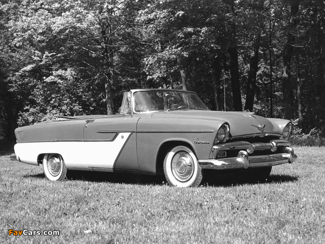 Plymouth Belvedere Convertible (P27) 1955 pictures (640 x 480)