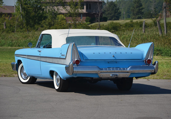 Plymouth Belvedere Convertible 1958 photos