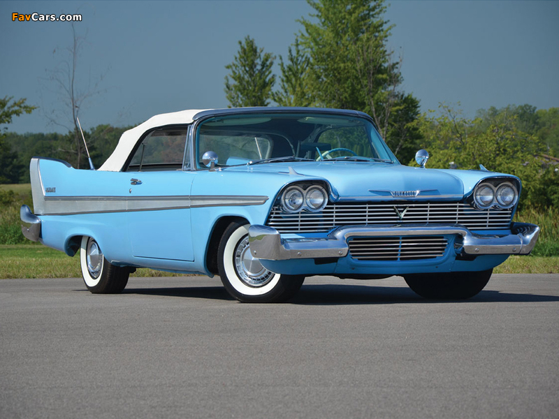 Plymouth Belvedere Convertible 1958 wallpapers (800 x 600)