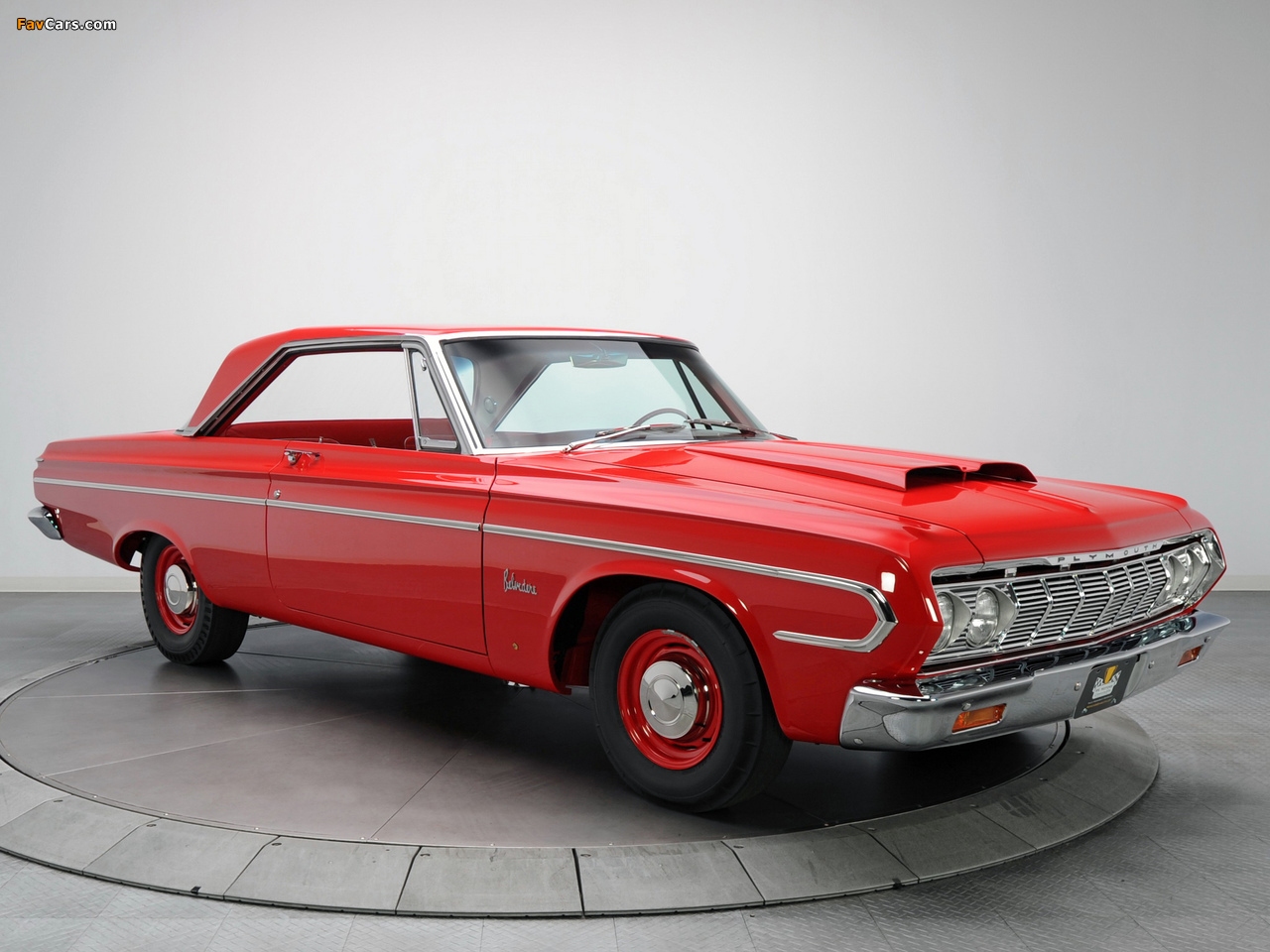 Plymouth Belvedere Max Wedge Hardtop Coupe 1964 images (1280 x 960)