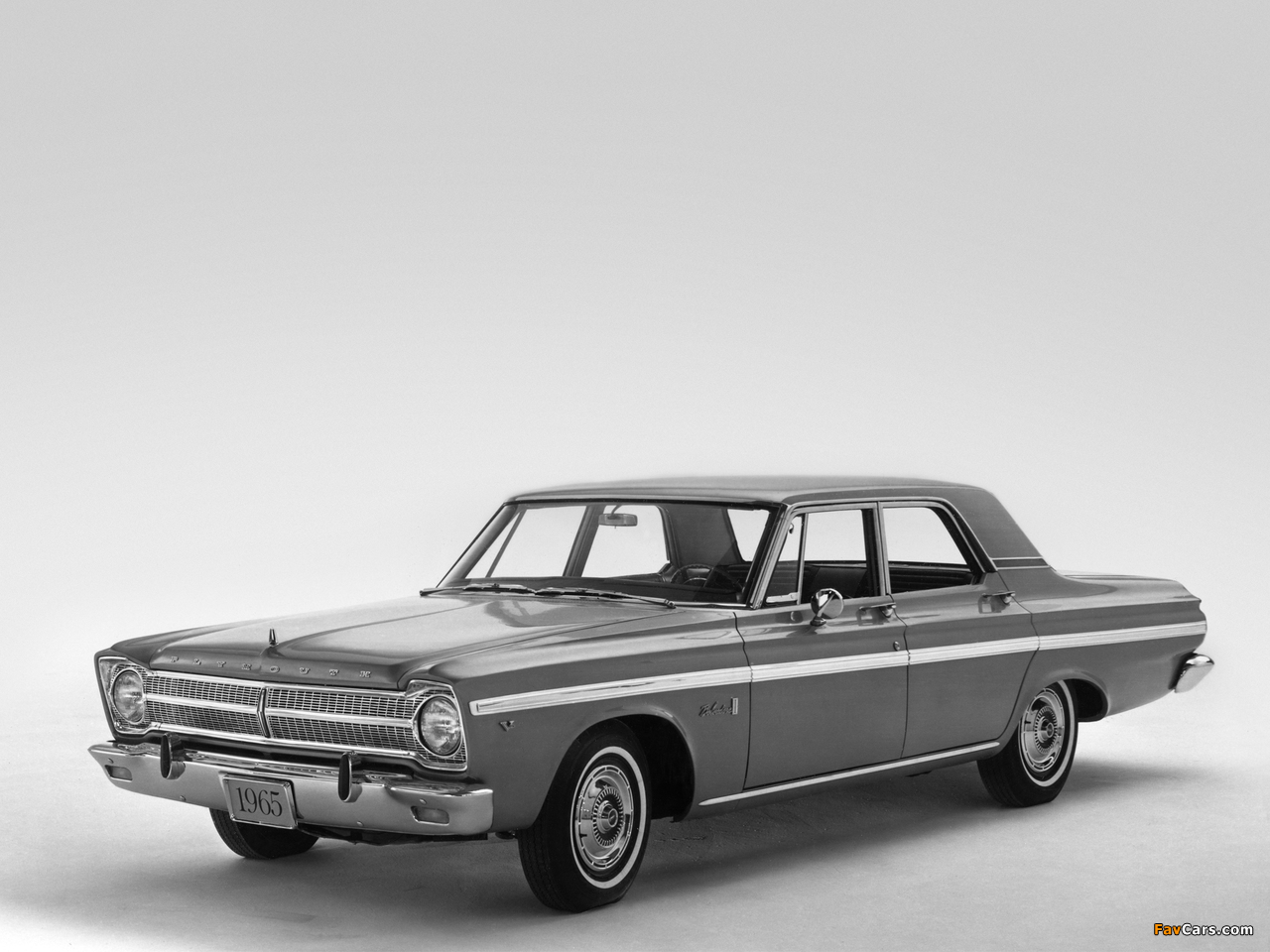 Plymouth Belvedere II Sedan (AR1/2-M R33) 1965 images (1280 x 960)