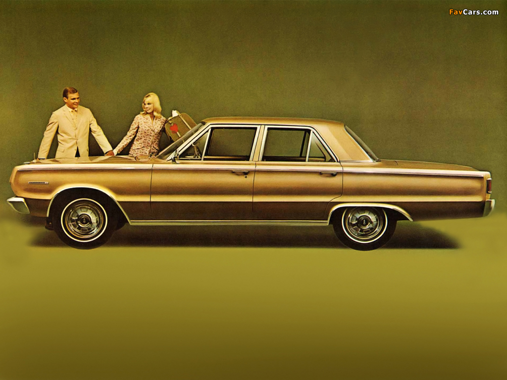 Plymouth Belvedere ll Sedan (CR1/2-H RH41) 1967 pictures (1024 x 768)