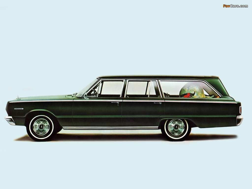 Plymouth Belvedere ll Station Wagon (CR1/2-H RH45) 1967 pictures (1024 x 768)