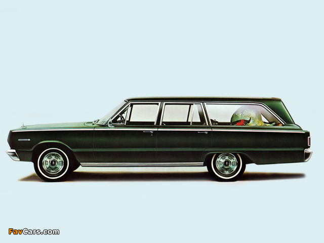 Plymouth Belvedere ll Station Wagon (CR1/2-H RH45) 1967 pictures (640 x 480)