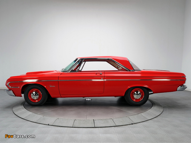 Plymouth Belvedere Max Wedge Hardtop Coupe 1964 wallpapers (640 x 480)