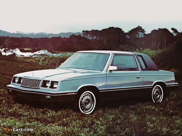 Plymouth Caravelle Coupe 1983 wallpapers (640 x 480)
