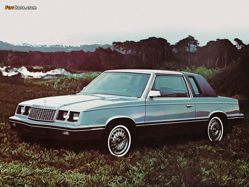 Plymouth Caravelle Coupe 1983 wallpapers (800 x 600)