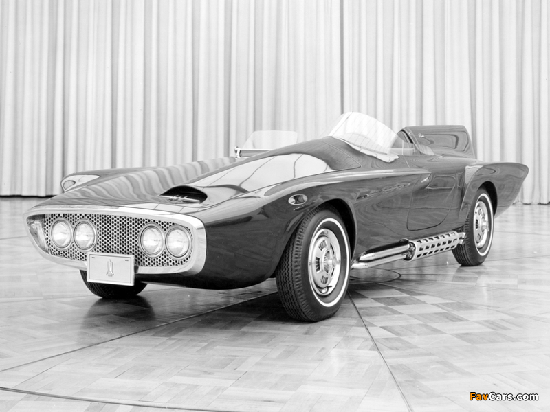 Photos of Plymouth XNR Concept Car 1960 (800 x 600)